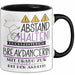 Breakdancerin Tasse Geschenk Lustig Abstand Halten Hochleistungs-Breakdancerin Mit Drang Zur Perfektion Bei Der Arbeit Trendation