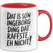 Ingeborg Tasse Geschenk Dat Is So'n Ingeborg Ding Dat Raffste Eh Nicht Geschenkidee Becher mit Name Rot Trendation