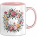 Florist Tasse Geschenkidee für Blumenliebhaber Spruch Rosa Trendation