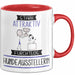 Hundeausstellerin Tasse Geschenk Becher Stark Attraktiv Furchtlos Hundeausstellerin Lustige Geschenkidee Rot Trendation