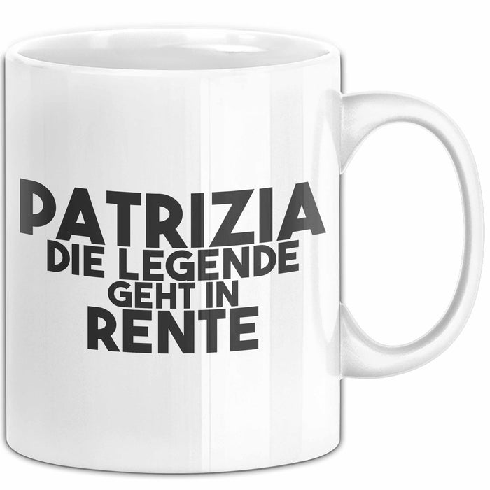Patrizia Tasse Patrizia – Die Legende Geht In Rente Geschenk