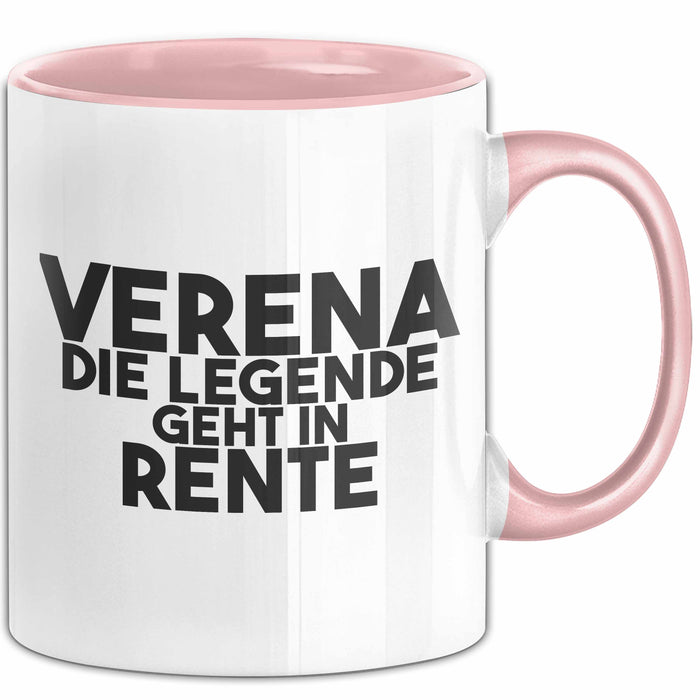 Verena Tasse Verena – Die Legende Geht In Rente Geschenk