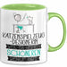 Katzenspielzeug-Designerin Weil Es Keinen Schöneren Beruf Gibt Tasse Geschenk für Eine Katzenspielzeug-Designerin Lustig Grün Trendation
