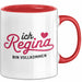 Regina Tasse Geschenk Ich Bin Vollkommen Regina Geschenkidee Geburtstag Rot Trendation