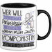 Komponistin Tasse Geschenk Spruch Wer Will Schon Prinzessin Sein Wenn Man Auch Komponistin Sein Kann Trendation