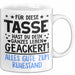Rentner Pensionär Sarkasmus Tasse Geschenk Lustige Geschenkidee Spruch Alles Gute Zum Ruhestand Weiß Trendation