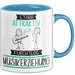 Musikerziehung Tasse Geschenk Becher Stark Attraktiv Furchtlos Musikerziehung Lustige Geschenkidee Blau Trendation