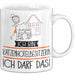 Geschenk für Katzenhotelbesitzerin Tasse Lustige Geschenkidee Geburtstag Ich Bin Katzenhotelbesitzerin Ich Darf Das Weiß Trendation