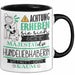 Hundeliebhaberin Tasse Geschenk Lustiger Spruch Bitte Erheben Sie Sich Seine Majestät Die Hundeliebhaberin Betritt Den Raum Schwarz Trendation
