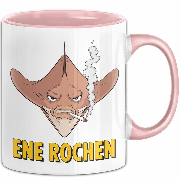Rochen Humor Tasse Geschenk Ene Rochen Geschenkidee Geburtstag Angler