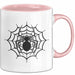 Spinne Vogelspinne Tier Tasse Geschenk Lustige Geschenkidee Spruch Rosa Trendation