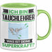 Tauchlehrer Tasse Geschenk für Tauchlehrer Geburtstag Lustiger Spruch Kaffee-Becher Was Ist Deine Superkraft Grün Trendation