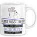 Hundeausstellerin Weil Es Keinen Schöneren Beruf Gibt Tasse Geschenk für Eine Hundeausstellerin Lustig Weiß Trendation