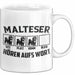 Malteser Hören Aufs Wort Tasse Geschenk Malteser Besitzer Mama Becher Weiß Trendation