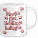 Büroarbeit Kollege Tasse Geschenk Lustige Geschenkidee Spruch Mach'S Gut Lieblings Kollegin Weiß Trendation
