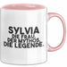 Sylvia Tasse Sylvia – Die Frau. Der Mythos. Die Legende. Geschenk Rosa Trendation