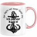 Kapitän Tasse Geschenk Der Käptn Hat Immer Recht Und Ich Bin Der Käptn Bootsführer Boot Besitzer Kaffee-Becher Rosa Trendation