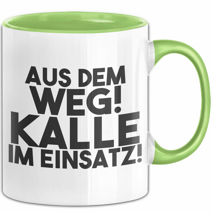 Kalle Tasse Aus Dem Weg! Kalle Im Einsatz! Geschenk