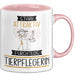 Tierpflegerin Tasse Geschenk Becher Stark Attraktiv Furchtlos Tierpflegerin Lustige Geschenkidee Rosa Trendation