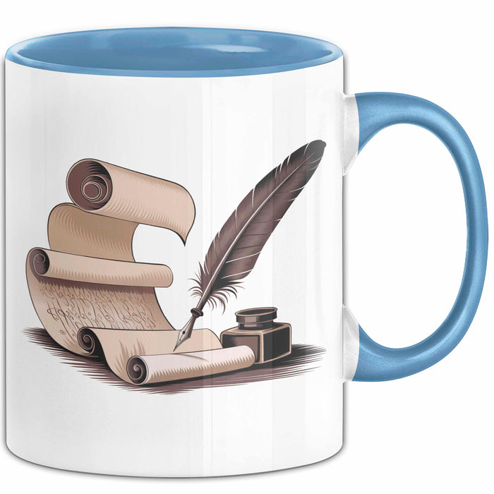 Historiker Tasse Geschenkidee für Zeitreisende Blau Trendation