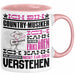 Country-Musiker Geschenk Tasse Geschenkidee für Country-Musiker Geburtstag Lustig Ich Bin Country-Musiker Ich Kann Es Dir Erklären Aber Nicht Für Dich Verstehen Rosa Trendation