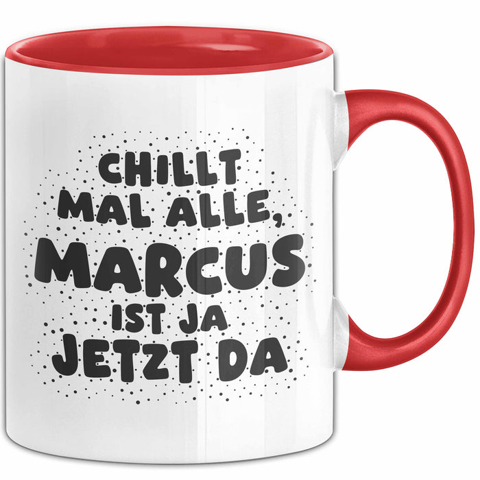 Marcus Tasse Chillt Mal Alle, Marcus Ist Ja Jetzt Da Geschenk