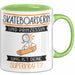 Skateboarderin Und Prinzessin Tasse Geschenk Für Eine Skateboarderin Geburtstag Was Ist Deine Superkraft Grün Trendation