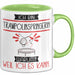 Trampolinspringerin Tasse Geschenk Ich Bin Trampolinspringerin Warum Weil Ich Es Kann Geschenkidee Geburtstag Grün Trendation
