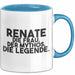 Renate Tasse Renate – Die Frau. Der Mythos. Die Legende. Geschenk Blau Trendation
