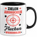Sportschütze Tasse Geschenk Spruch Geschenkidee Geburtstag Zielen Abdrücken Fluchen Wiederholen Trendation