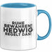 Hedwig Tasse Ruhe Bewahren! Hedwig Regelt Das! Geschenk Blau Trendation