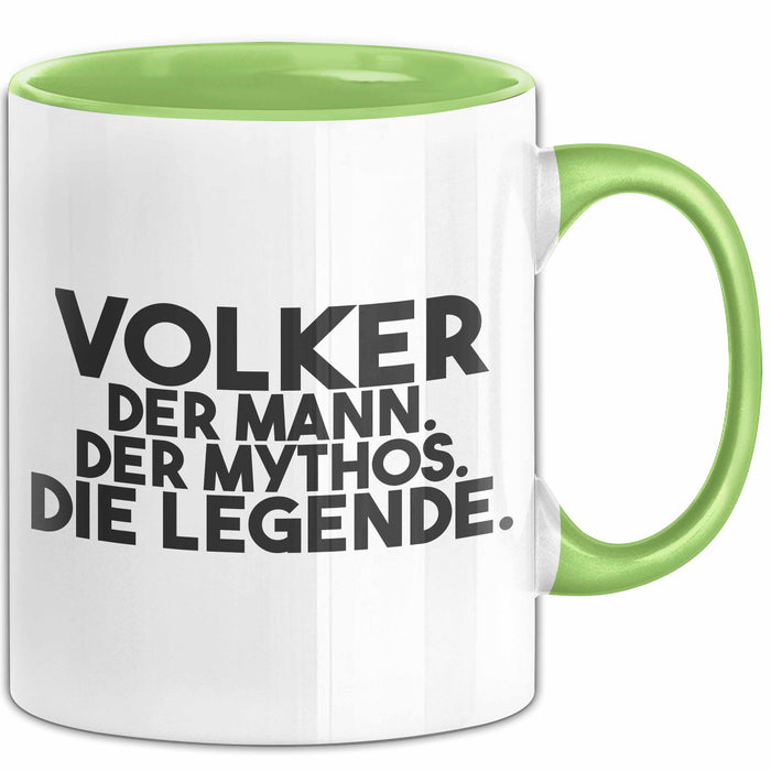 Volker Tasse Volker – Der Mann. Der Mythos. Die Legende. Geschenk