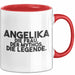 Angelika Tasse Angelika – Die Frau. Der Mythos. Die Legende. Geschenk Rot Trendation