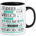 Naturforscherin Tasse Lustiges Geschenk Studieren Kann Wirklich Jeder Nur Die Besten Werden Naturforscherin Schwarz Trendation