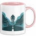 Radfahrer Tasse Geschenk Lustige Geschenkidee Spruch Für Straßen Fahrer Rosa Trendation