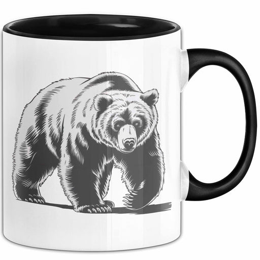 Bär Tierliebhaber Tasse Geschenk Lustige Geschenkidee Spruch Trendation