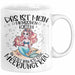 Meerjungfrau Geschenk Tasse Mädchen Das Ist Mein Menschen Kostüm In Echt Bin Ich Eine Meerjungfrau Nixe Geschenkidee Mädels Kaffee-Becher Weiß Trendation