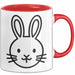 Kaninchen Hase Tierliebhaber Tasse Geschenk Lustige Geschenkidee Spruch Rot Trendation