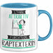 Raptexterin Tasse Geschenk Becher Stark Attraktiv Furchtlos Raptexterin Lustige Geschenkidee Blau Trendation