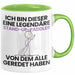 Stand-Up-Paddler Geschenk Tasse Lustige Geschenkidee Geburtstag für Stand-Up-Paddler Ich Bin Dieser Legendäre Stand-Up-Paddler Von Dem Alle Geredet Haben Kaffee-Becher Grün Trendation