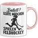 Feldhockey-Spielerin Tasse Geschenk Frauen Ballett Echte Mädchen Spielen Feldhockey Rosa Trendation