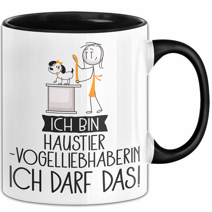 Geschenk für Haustier-Modedesignerin Tasse Lustige Geschenkidee Geburtstag Ich Bin Haustier-Modedesignerin Ich Darf Das Trendation