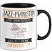 Jazz-Pianistin Und Prinzessin Tasse Geschenk Für Eine Jazz-Pianistin Geburtstag Was Ist Deine Superkraft Trendation