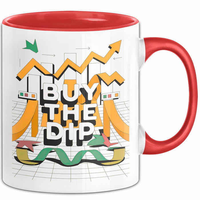 Börsen Analyst Tasse Geschenk Lustige Geschenkidee Spruch Für Markt Denker Rot Trendation