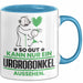 Urgroßonkel Geschenk Tasse So Gut Kann Nur Ein Urgroßonkel Aussehen Geschenkidee Kaffee-Becher Blau Trendation