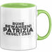 Patrizia Tasse Ruhe Bewahren! Patrizia Regelt Das! Geschenk Grün Trendation