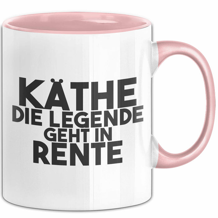 Kaethe Tasse Kaethe – Die Legende Geht In Rente Geschenk