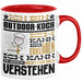 Outdoor-Koch Geschenk Kaffee-Tasse Geschenkidee für Outdoor-Koch Ich Bin Outdoor-Koch Ich Kann Es Dir Erklären Jedoch Nicht Für Dich Verstehen Spruch Lustig Rot Trendation