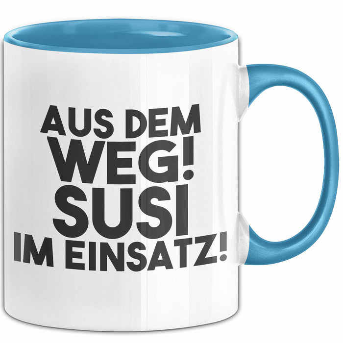 Susi Tasse Aus Dem Weg! Susi Im Einsatz! Geschenk