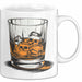 Whiskytrinker Tasse Geschenkidee für Whisky Liebhaber Weiß Trendation